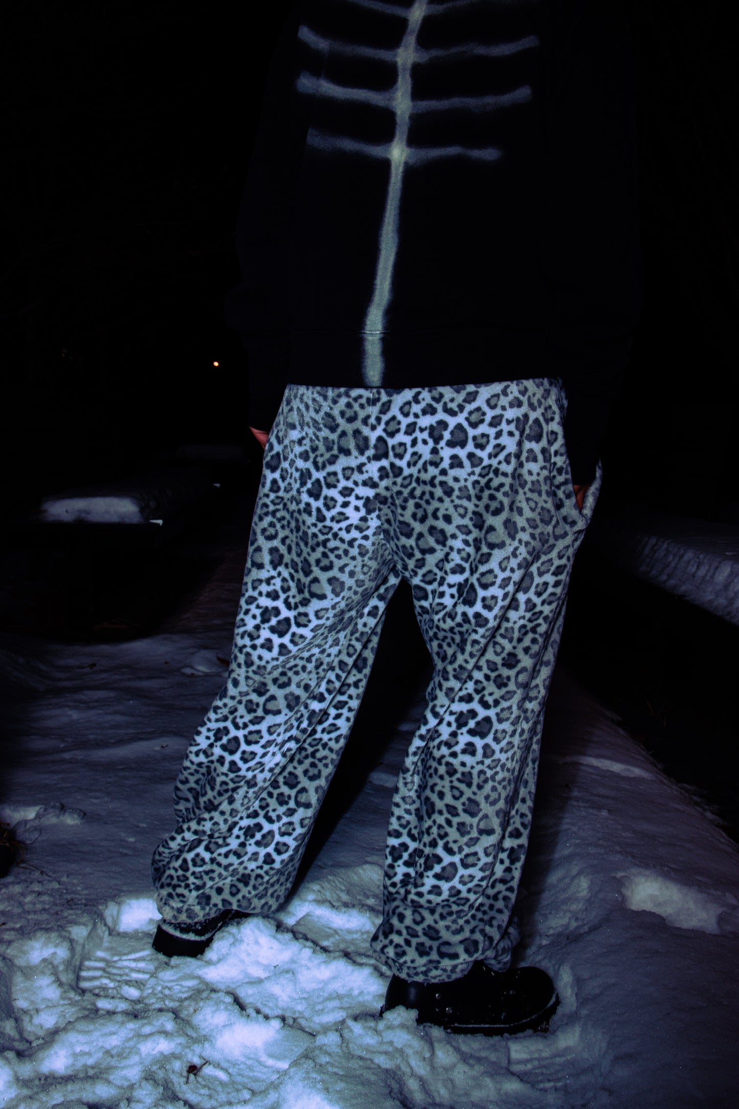 Snow Leopard Sweatpants