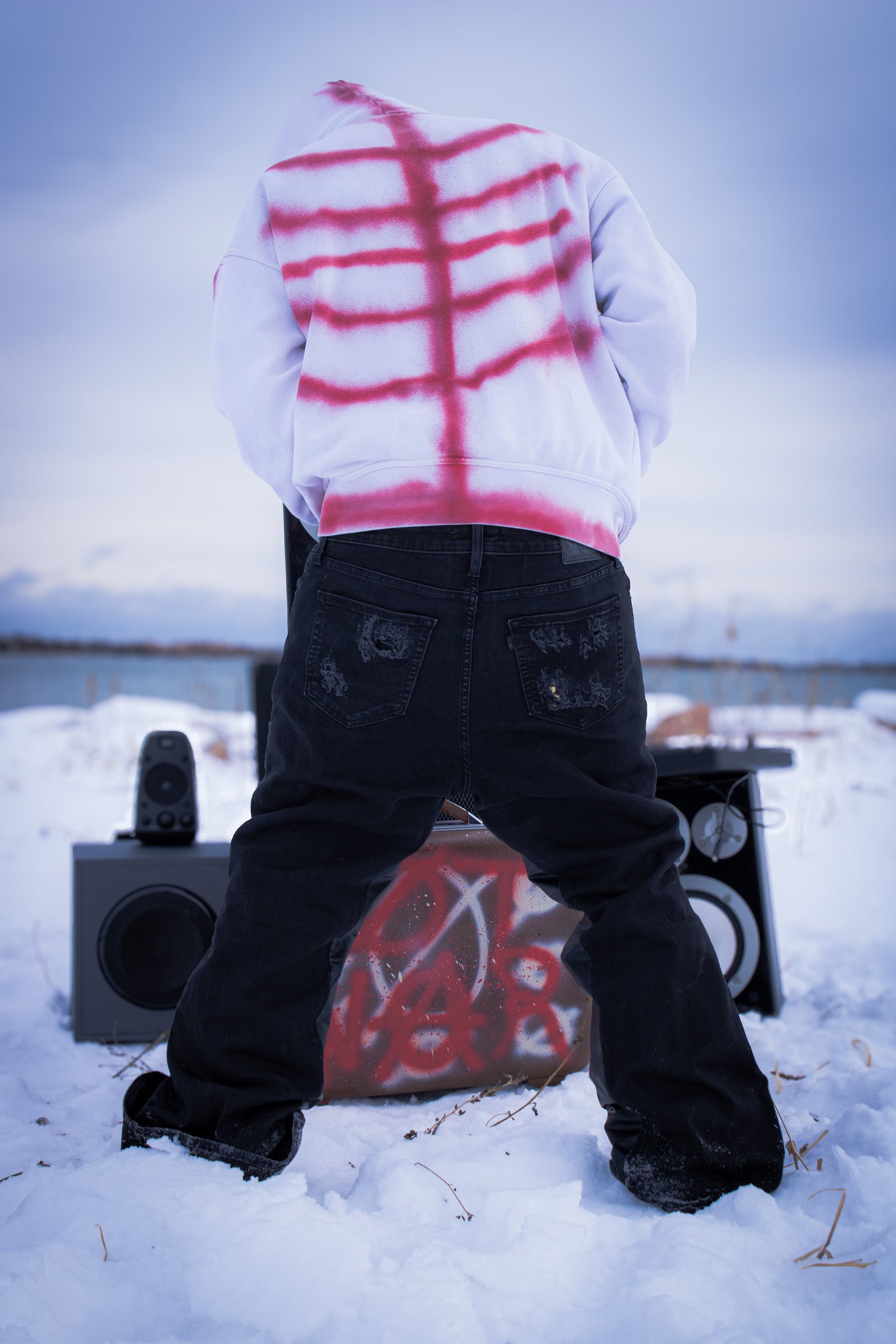 Blakk Denim Leather Jeans